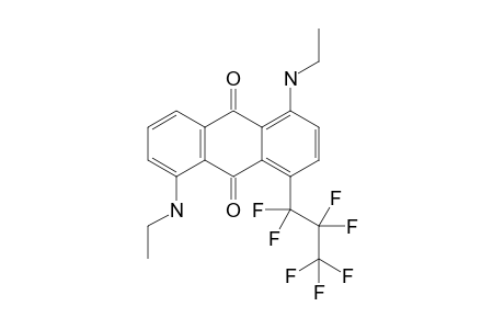 1,5-Bis(ethylamino)-4-(perfluoropropyl)anthraquinone