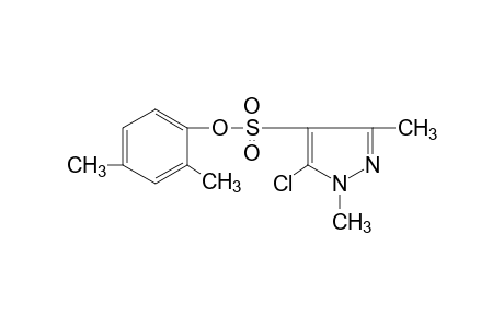 5-chloro-1,3-dimethylpyrazole-4-sulfonic acid, 2,4-xylyl ester