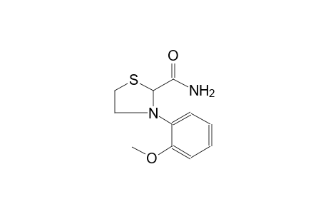 3-(2-Methoxyphenyl)-1,3-thiazolidine-2-carboxamide
