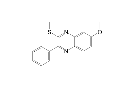 3-Phenyl-7-methoxy-2-methylthio-quinoxaline