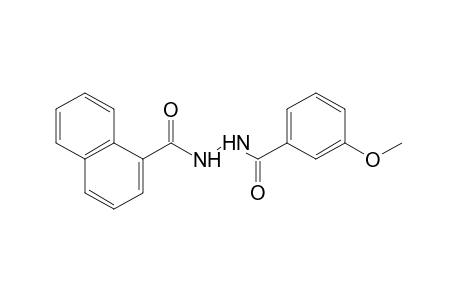 1-(3-Methoxybenzoyl)-2-(1-naphthoyl)hydrazine