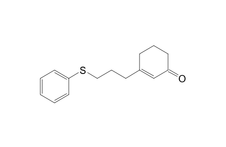 3-(3-Phenylthiopropyl)-2-cyclohexen-1-one