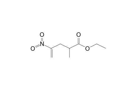 4-Pentenoic acid, 2-methyl-4-nitro-, ethyl ester