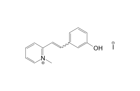 2-(m-Hydroxystyryl)-1-methylpyridinium iodide