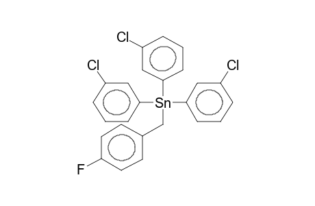 TRIS(3-CHLOROPHENYL)-4-FLUOROBENZYLSTANNANE