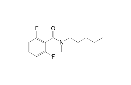 Benzamide, 2,6-difluoro-N-methyl-N-pentyl-