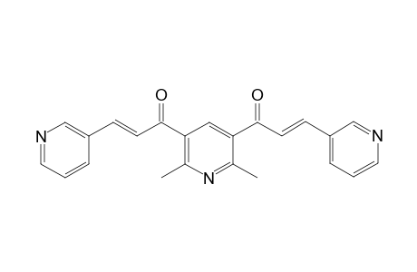 3,5-bis[2'-(3"-Pyridyl))ethenylcarbonyl]-2,6-dimethylpyridine