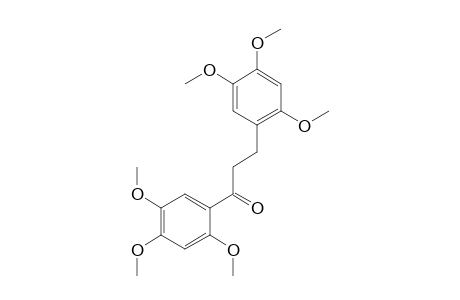 2',4',5'-trimethoxy-3-(2,4,5-trimethoxyphenyl)propiophenone