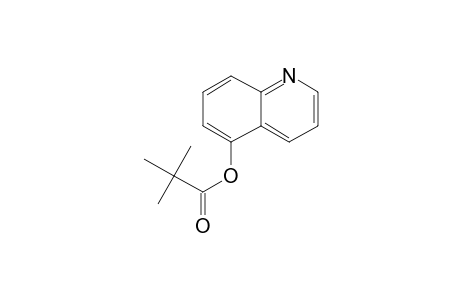 5-Hydroxyquinoline, trimethylacetate