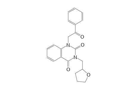 1-(2-oxo-2-phenylethyl)-3-(tetrahydro-2-furanylmethyl)-2,4(1H,3H)-quinazolinedione