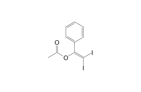 1-Acetoxy-2,2-diiodo-1-phenylethene