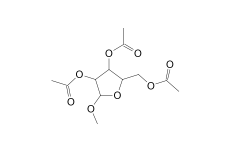 beta-D-LYXOFURANOSIDE, METHYL, TRIACETATE