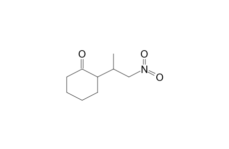 2-(1-Methyl-2-nitro-ethyl)cyclohexanone