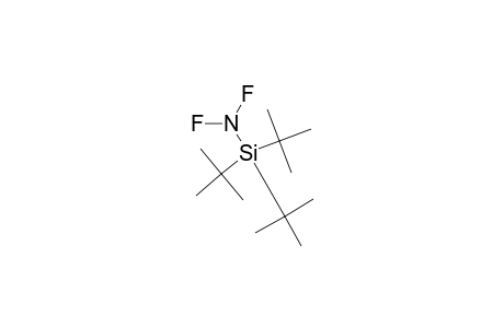 N,N-DIFLUORO-TRIS-(TERT.-BUTYL)-SILYLAMINE