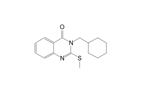 3-(cyclohexylmethyl)-2-(methylsulfanyl)-4(3H)-quinazolinone