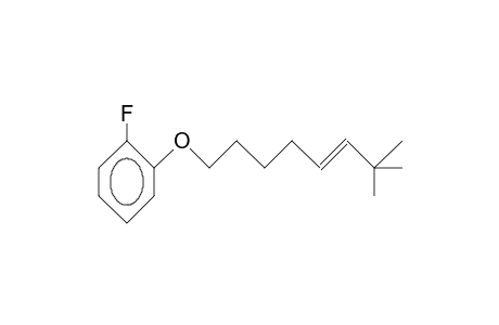 2,2-Dimethyl-8-(2-fluoro-phenoxy)-trans-3-octene