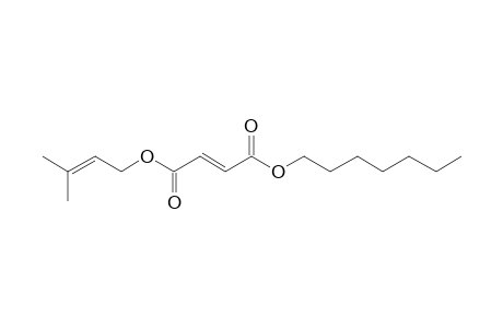 Fumaric acid, heptyl 3-methylbut-2-en-1-yl ester