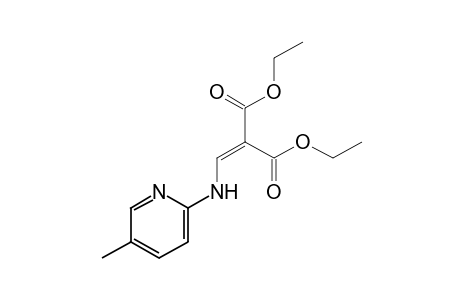 {[(5-methyl-2-pyridyl)amino]methylene]malonic acid, diethyl ester