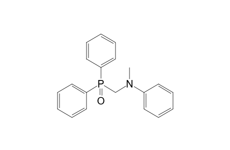 N-[(Diphenylphosphinyl)methyl]-N-methylaniline