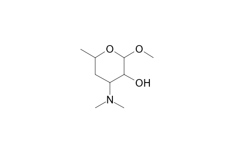 METHYL 3,4,6-TRIDEOXY-3-(DIMETHYLAMINO) beta(D) XYLOHEXOPYRANOSIDE