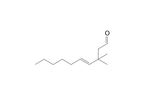 (E)-3,3-Dimethyldec-4-enal