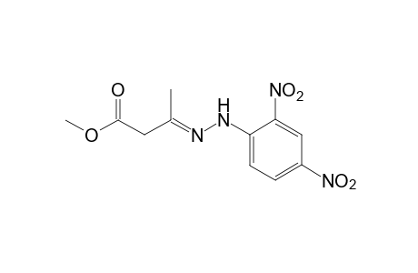 Acetoacetic acid, methyl ester, 2,4-dinitrophenylhydrazone