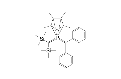 [Bis(trimethylsilyl)methylene](diphenylmethylene)(pentamethylcyclopentadienyl)phosphorane