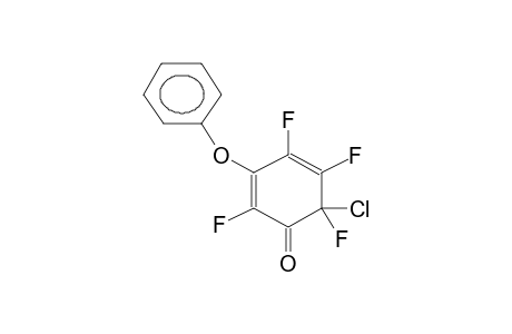 3-PHENOXY-6-CHLORO-PERFLUORO-2,4-CYCLOHEXADIENONE