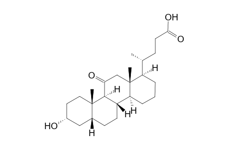 11-Oxohomolithocholic acid