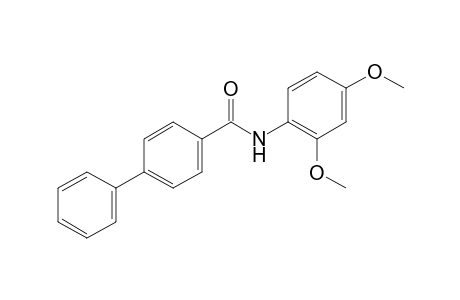 Biphenyl-4-carboxamide, N-(2,4-dimethoxyphenyl)-