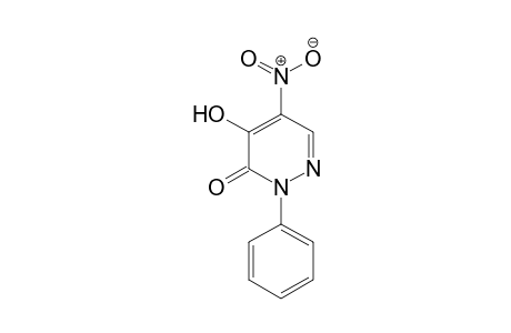 4-Hydroxy-5-nitro-2-phenyl-3(2H)-pyridazinone