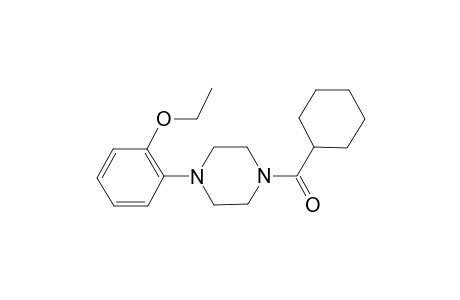 1-(Cyclohexylcarbonyl)-4-(2-ethoxyphenyl)piperazine