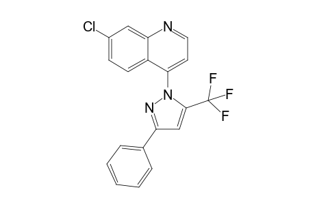 4-(3-PHENYL-5,5,5-TRIFLUOROMETHYL-1H-PYRROL-1-YL)-7-CHLOROQUINOLINE