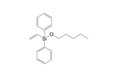 1-Ethenyl(diphenyl)silyloxypentane