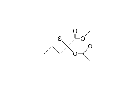 2-HYDROXY-2-(METHYLTHIO)VALERIC ACID, METHYL ESTER, ACETATE