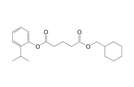 Glutaric acid, cyclohexylmethyl 2-isopropylphenyl ester