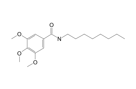 Benzamide, 3,4,5-trimethoxy-N-octyl-