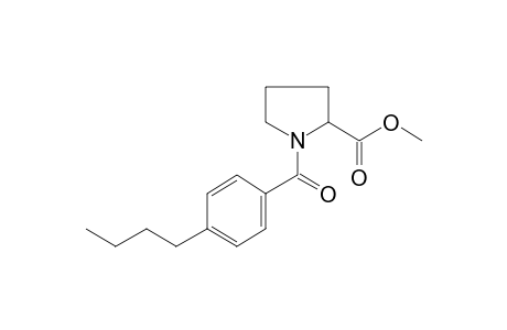 L-Proline, N-(4-butylbenzoyl)-, methyl ester