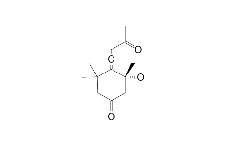 (1'R,2'R)-4-(2'-hydroxy-2',6',6'-trimethyl-4'-oxocyclohexylidene)but-3-en-2-one