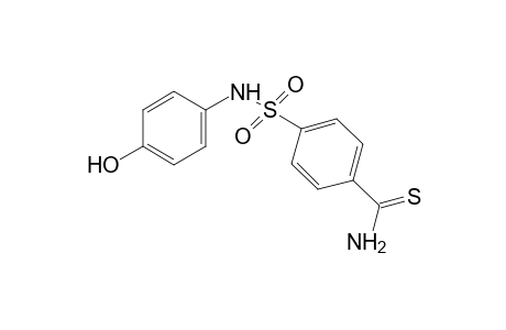 p-[(p-hydroxyphenyl)sulfamoyl]thiobenzamide