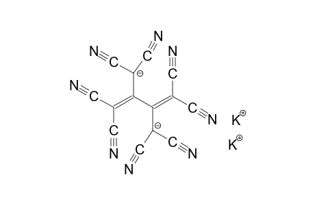 2,3-Bis(dicyanomethyl)-1,3-butadiene-1,1,4,4-tetracarbonitrile, dipotassium derivative