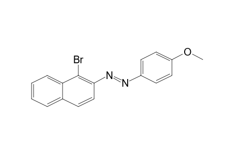 (1-Bromo-naphthalen-2-yl)-(4-methoxy-phenyl)-diazene