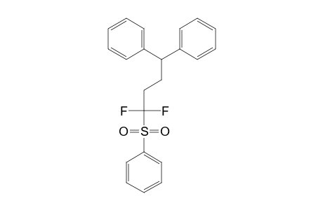 1,1-DIFLUORO-4,4-DIPHENYLBUTYL-PHENYL-SULFONE