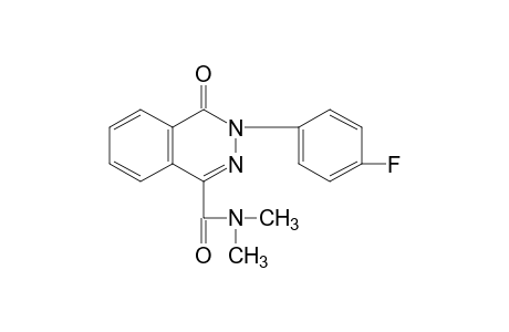 3,4-DIHYDRO-N,N-DIMETHYL-3-(p-FLUOROPHENYL)-4-OXO-1-PHTHALAZINECARBOXAMIDE