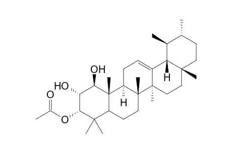 3.alpha.-Acetoxy-urs-12-ene-1.beta.,2.alpha.-diol