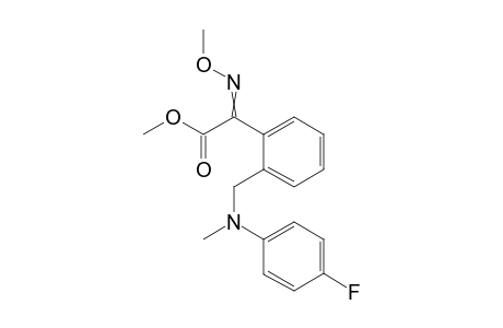 Benzeneacetic acid, 2-[[(4-fluorophenyl)methylamino]methyl]-alpha-(methoxyimino)-, methyl ester