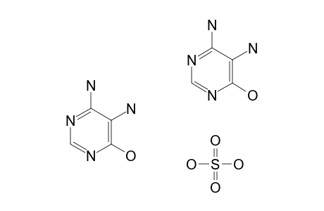 4,5-Diamino-6-hydroxypyrimidine hemisulfate salt