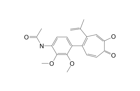 5-(4-Acetamido-2,3-dimethoxyphenyl)-4-isopropenyltropolone