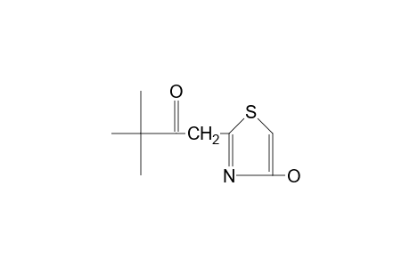 3,3-dimethyl-1-(4-hydroxy-2-thiazolyl)-2-butanone