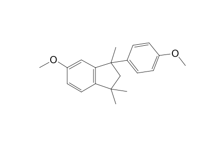 1,3,3-Trimethyl-1-(4'-methoxyphenyl)-6-methoxyindane